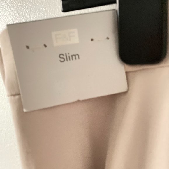 BNWT F&F Womens light Beige Dusky Pink Trousers Spring, Summer UK SIZE 16 - Picture 14 of 14